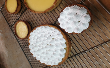 Tarte aux citrons - 1 personne